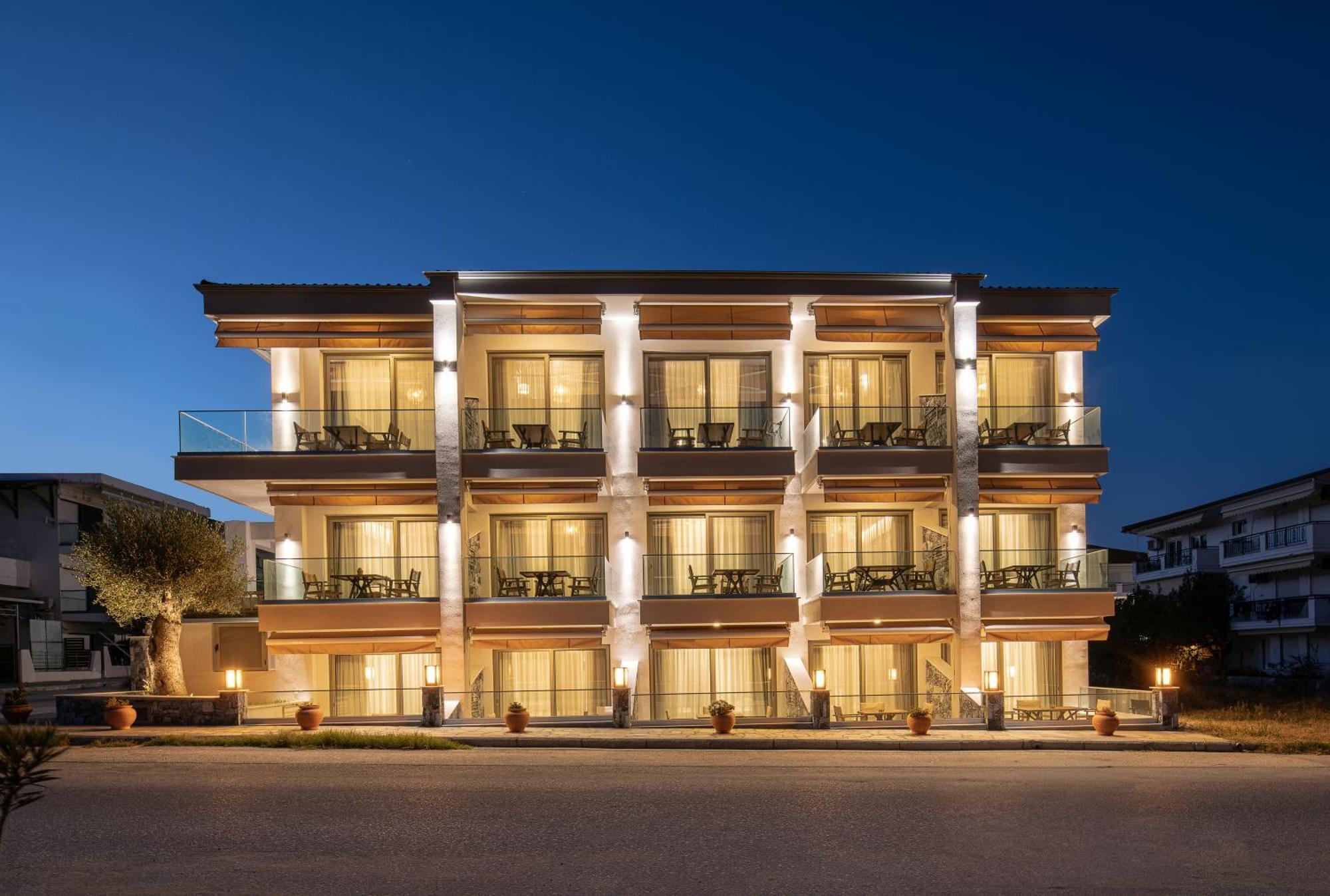 Ikies Apollon Boutique Hotel 萨尔蒂 外观 照片