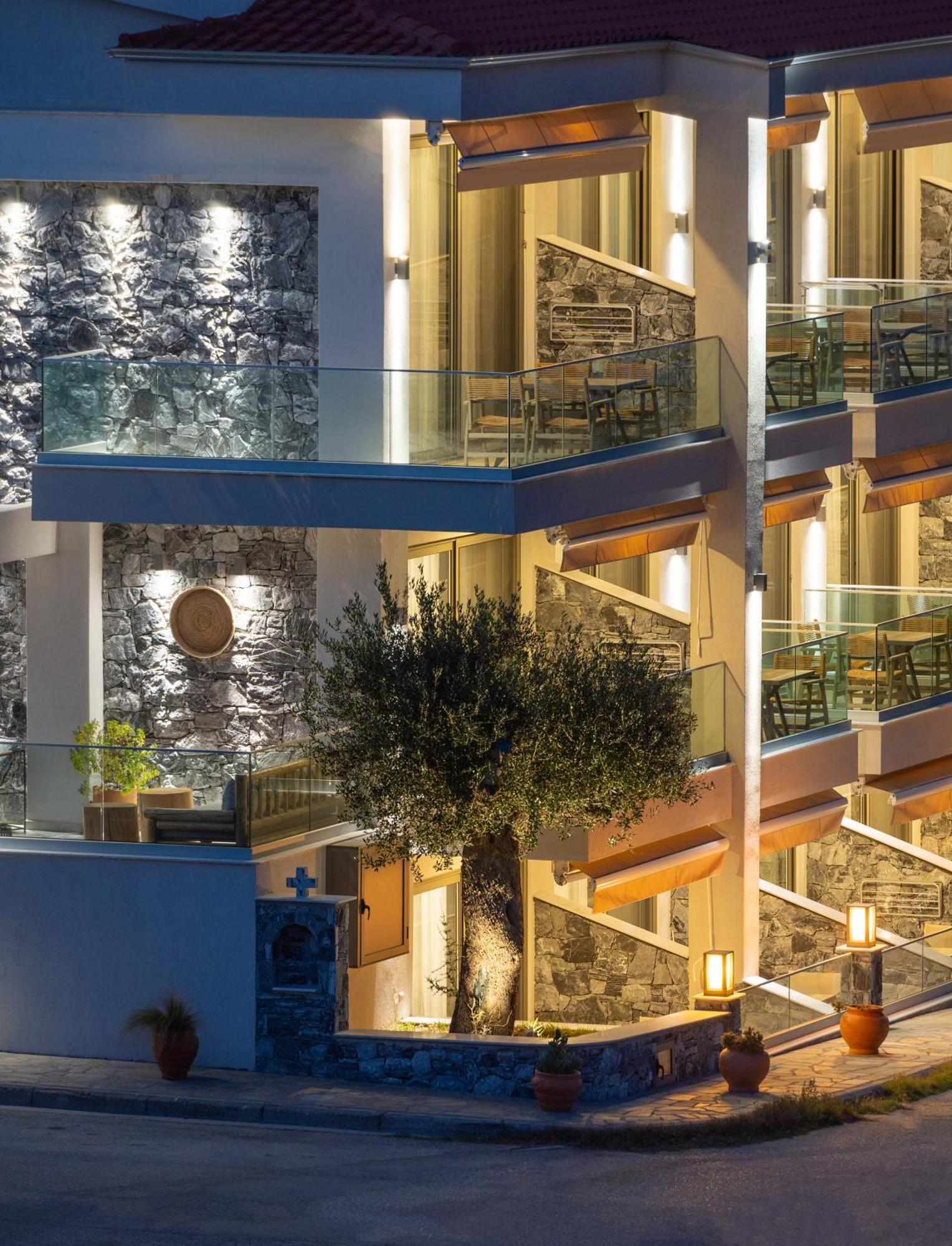 Ikies Apollon Boutique Hotel 萨尔蒂 外观 照片