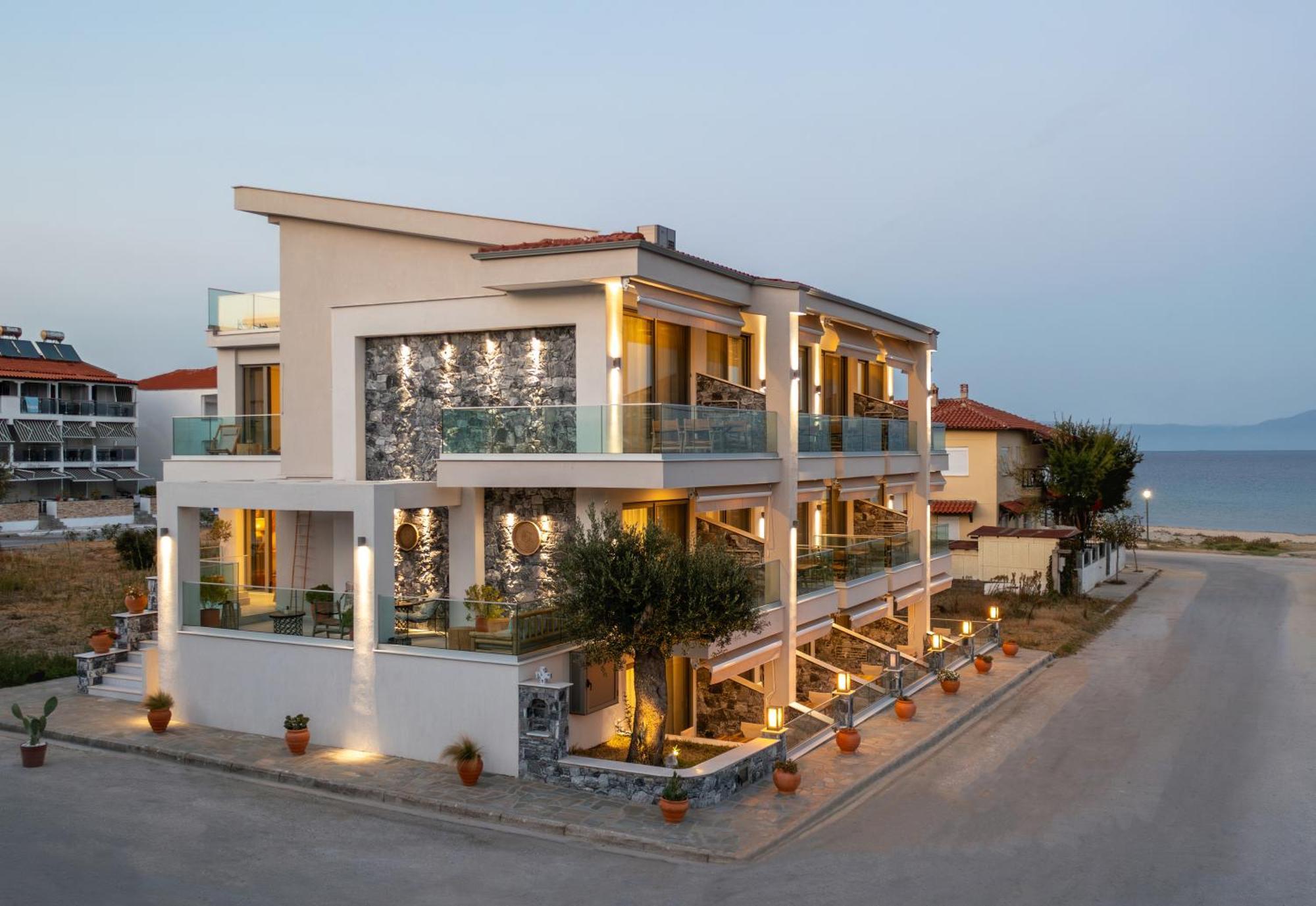 Ikies Apollon Boutique Hotel 萨尔蒂 外观 照片