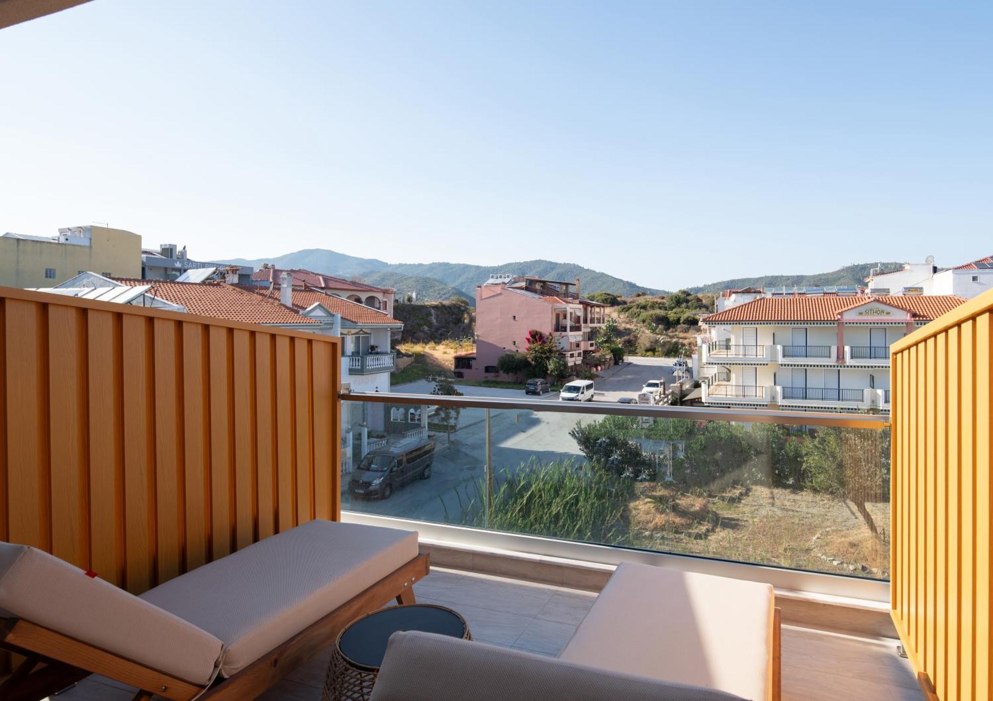 Ikies Apollon Boutique Hotel 萨尔蒂 外观 照片