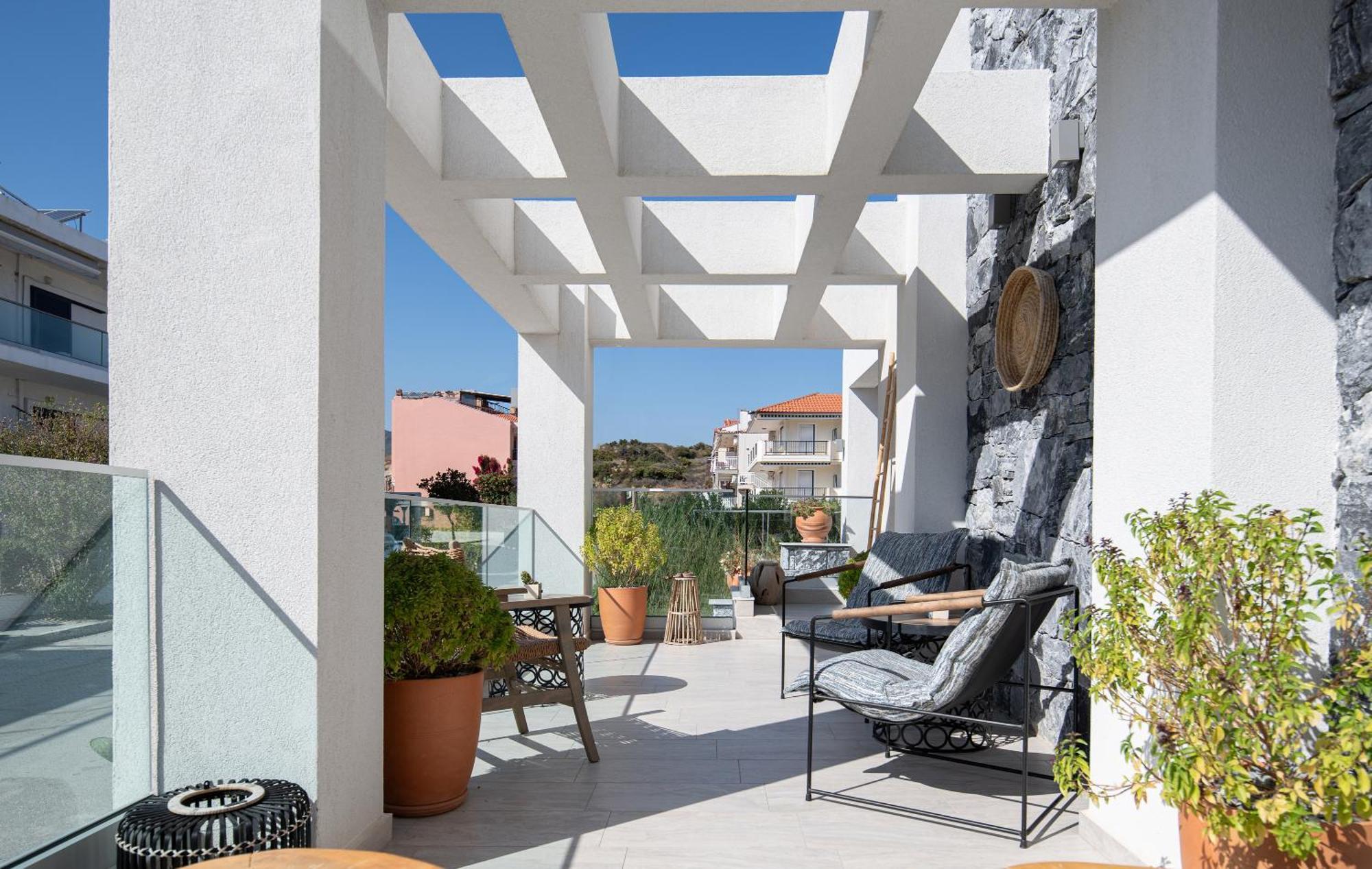 Ikies Apollon Boutique Hotel 萨尔蒂 外观 照片